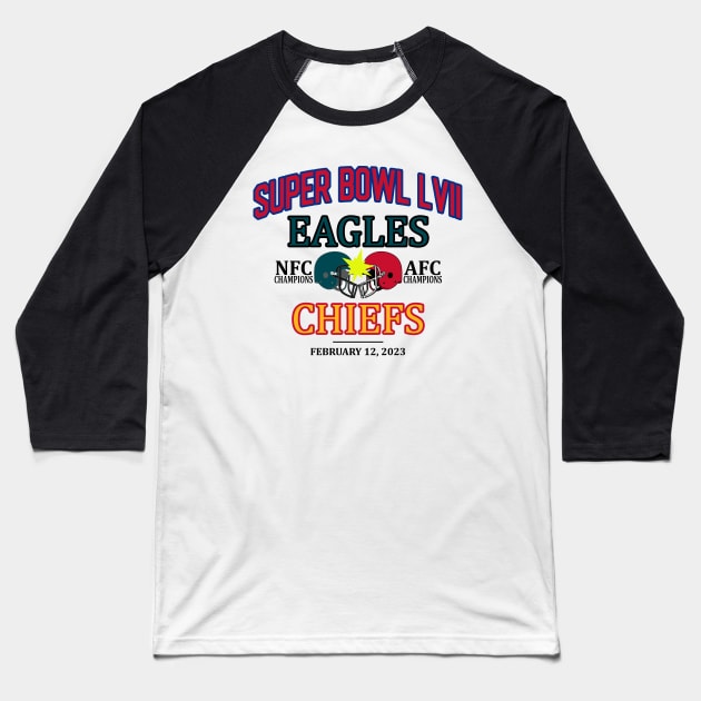 Super Bowl LVII Baseball T-Shirt by Locker Room Originals